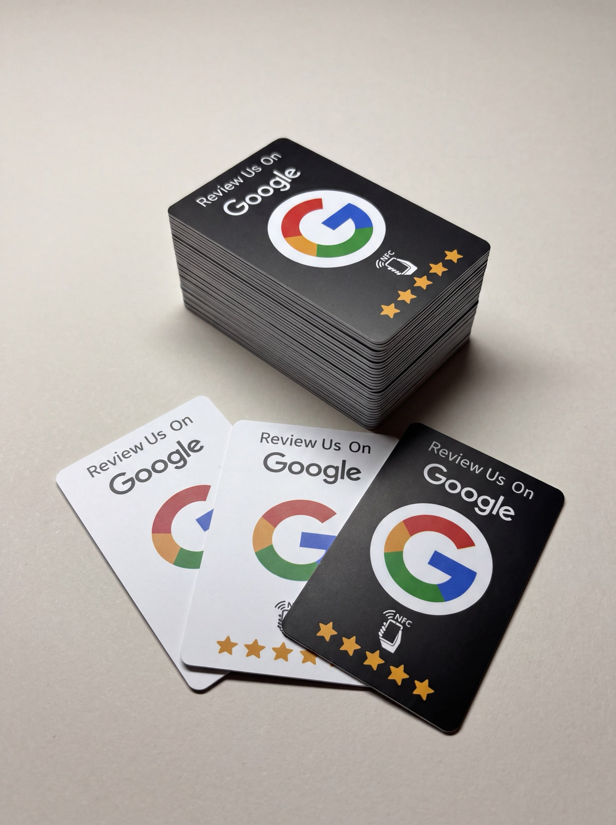 Pack de tarjetas NFC de reseñas de Google